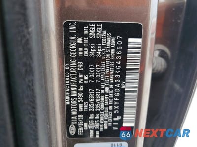 Zdjęcie 13 z 13 samochodu: 2019 KIA SORENTO LX VIN:5XYPGDA33KG436607 - miniatura