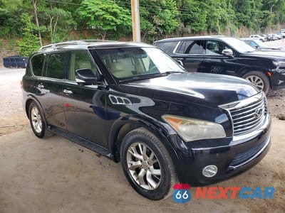 Czwarte zdjęcie samochodu z boku: 2011 INFINITI QX56 BASE VIN:JN8AZ2NE8B9002589 - miniatura