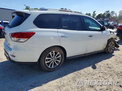 Trzecie zdjęcie samochodu z tyłu: 2015 NISSAN PATHFINDER S VIN:5N1AR2MM8FC705649 - miniatura