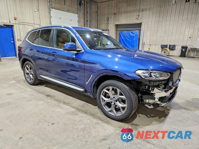 Czwarte zdjęcie samochodu z boku: 2024 BMW X3 XDRIVE30I VIN:5UX53DP01R9W27369 - miniatura