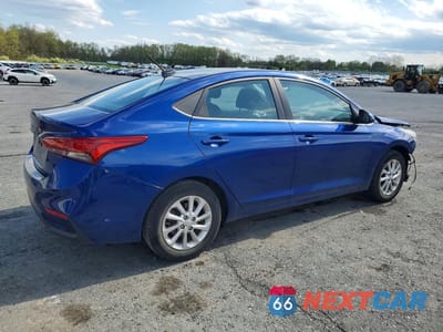 Trzecie zdjęcie samochodu z tyłu: 2021 HYUNDAI ACCENT SEL VIN:3KPC24A61ME139357 - miniatura
