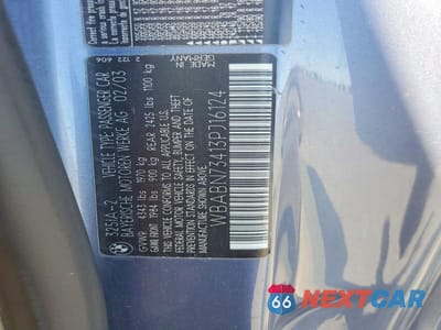 Zdjęcie 13 z 13 samochodu: 2003 BMW 325 CI VIN:WBABN73413PJ16124 - miniatura