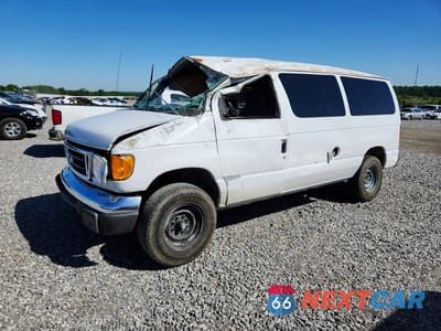 2006 FORD ECONOLINE E350 SUPER DUTY WAGON 1FBNE31L06HA80979 - główne zdjęcie licytacji z USA - miniatura