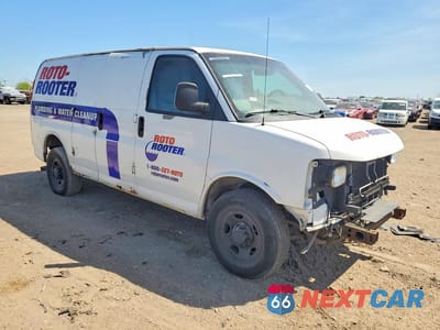 Czwarte zdjęcie samochodu z boku: 2012 CHEVROLET EXPRESS G2500 VIN:1GCWGFFA1C1180032 - miniatura