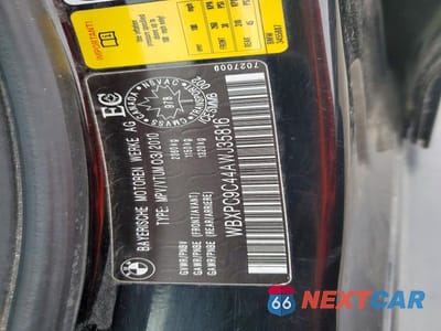 Zdjęcie 13 z 13 samochodu: 2010 BMW X3 VIN:WBXPC9C44AWJ35816 - miniatura