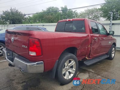 Trzecie zdjęcie samochodu z tyłu: 2014 RAM 1500 SLT VIN:1C6RR7GT9ES281854 - miniatura