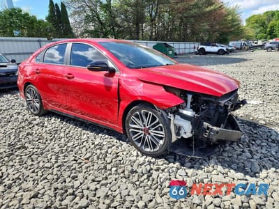 Czwarte zdjęcie samochodu z boku: 2022 KIA FORTE GT VIN:3KPF44AC0NE469392 - miniatura