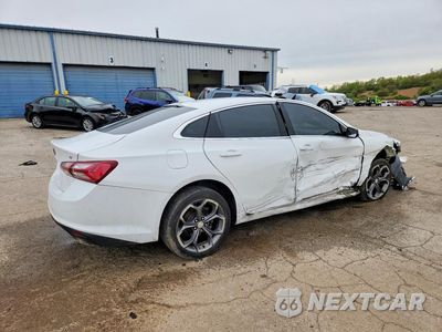 Trzecie zdjęcie samochodu z tyłu: 2020 CHEVROLET MALIBU LT VIN:1G1ZD5ST7LF123076 - miniatura