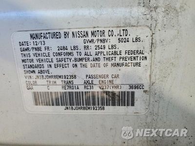 Zdjęcie 13 z 13 samochodu: 2014 INFINITI QX50 JOURNEY VIN:JN1BJ0HR8EM192358 - miniatura