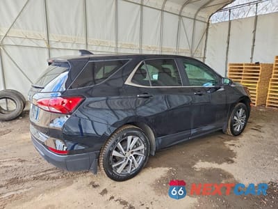 Trzecie zdjęcie samochodu z tyłu: 2022 CHEVROLET EQUINOX LT VIN:3GNAXKEV6NL302409 - miniatura