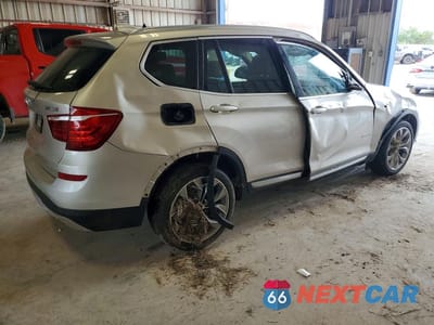 Trzecie zdjęcie samochodu z tyłu: 2017 BMW X3 XDRIVE28I VIN:5UXWX9C57H0T01120 - miniatura