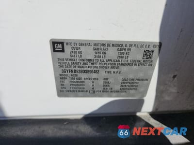 Zdjęcie 13 z 13 samochodu: 2013 CADILLAC SRX PERFORMANCE COLLECTION VIN:3GYFNDE39DS596482 - miniatura