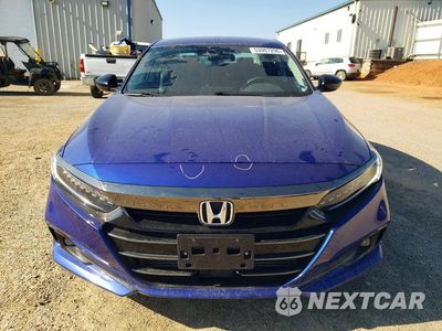 Piąte zdjęcie samochodu w środku: 2022 HONDA ACCORD SPORT SE VIN:1HGCV1F42NA037276 - miniatura