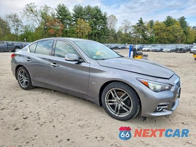 Czwarte zdjęcie samochodu z boku: 2017 INFINITI Q50 3.0T PREMIUM VIN:JN1EV7AR7HM835145 - miniatura