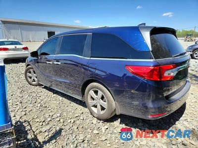 Drugie zdjęcie samochodu z przodu: 2019 HONDA ODYSSEY EXL VIN:5FNRL6H71KB109428 - miniatura