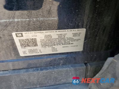 Zdjęcie 13 z 13 samochodu: 2020 CHEVROLET EQUINOX LS VIN:3GNAXHEV7LS515830 - miniatura