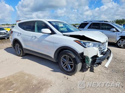 Czwarte zdjęcie samochodu z boku: 2018 HYUNDAI SANTA FE SPORT 2.4L VIN:5XYZT3LB1JG563017 - miniatura