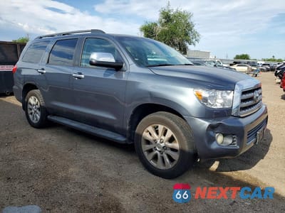 Czwarte zdjęcie samochodu z boku: 2010 TOYOTA SEQUOIA LIMITED VIN:5TDKY5G10AS026870 - miniatura