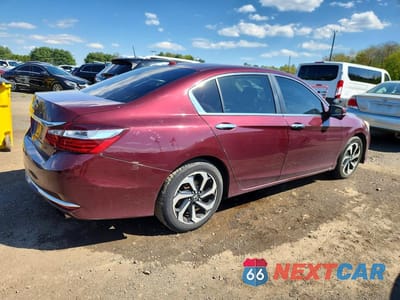 Trzecie zdjęcie samochodu z tyłu: 2017 HONDA ACCORD EX VIN:1HGCR2F75HA044635 - miniatura