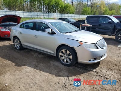Czwarte zdjęcie samochodu z boku: 2011 BUICK LACROSSE CXS VIN:1G4GE5ED8BF227912 - miniatura