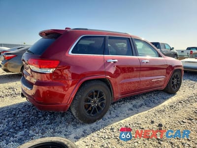 Trzecie zdjęcie samochodu z tyłu: 2014 JEEP GRAND CHEROKEE OVERLAND VIN:1C4RJFCM2EC379921 - miniatura