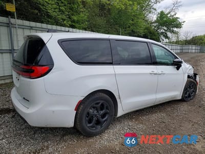 Trzecie zdjęcie samochodu z tyłu: 2024 CHRYSLER PACIFICA HYBRID SELECT VIN:2C4RC1S77RR104132 - miniatura