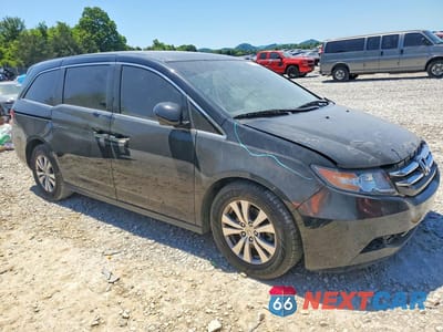 Czwarte zdjęcie samochodu z boku: 2016 HONDA ODYSSEY EXL VIN:5FNRL5H67GB095060 - miniatura