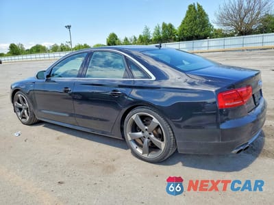 Drugie zdjęcie samochodu z przodu: 2013 AUDI S8 QUATTRO VIN:WAUD2AFD7DN029657 - miniatura