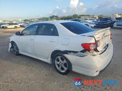 Drugie zdjęcie samochodu z przodu: 2011 TOYOTA COROLLA S VIN:2T1BU4EE0BC565902 - miniatura