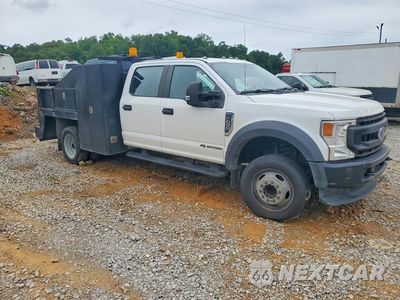 Czwarte zdjęcie samochodu z boku: 2021 FORD F450 SUPER DUTY VIN:1FD0W4GT1MED44592 - miniatura