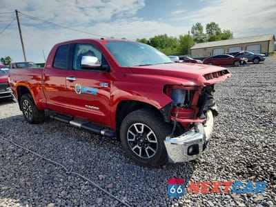 Czwarte zdjęcie samochodu z boku: 2019 TOYOTA TUNDRA DOUBLE CAB LIMITED VIN:5TFBY5F17KX822805 - miniatura