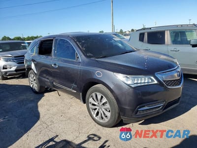 Czwarte zdjęcie samochodu z boku: 2015 ACURA MDX TECHNOLOGY VIN:5FRYD4H44FB017091 - miniatura