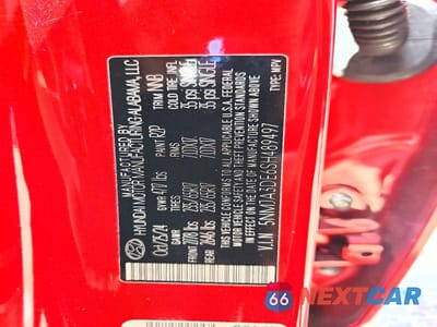 Zdjęcie 13 z 13 samochodu: 2025 HYUNDAI TUCSON VIN:5NMJA3DE6SH489497 - miniatura
