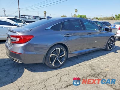Trzecie zdjęcie samochodu z tyłu: 2020 HONDA ACCORD SPORT VIN:1HGCV1F39LA060669 - miniatura