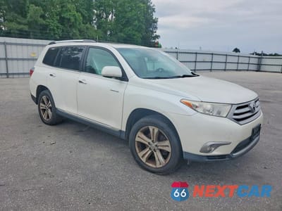 Czwarte zdjęcie samochodu z boku: 2012 TOYOTA HIGHLANDER LIMITED VIN:5TDDK3EH8CS103244 - miniatura