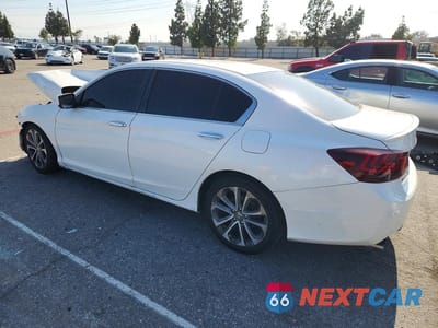 Drugie zdjęcie samochodu z przodu: 2015 HONDA ACCORD SPORT VIN:1HGCR2F51FA135820 - miniatura