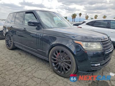 Czwarte zdjęcie samochodu z boku: 2017 LAND ROVER RANGE ROVER SUPERCHARGED VIN:SALGS2FE6HA322518 - miniatura