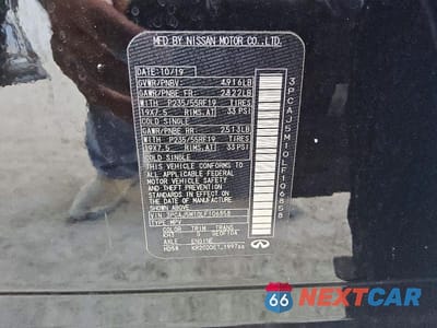 Zdjęcie 13 z 13 samochodu: 2020 INFINITI QX50 LUXE VIN:3PCAJ5M10LF106858 - miniatura