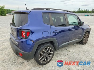 Trzecie zdjęcie samochodu z tyłu: 2020 JEEP RENEGADE LATITUDE VIN:ZACNJABB8LPL71975 - miniatura