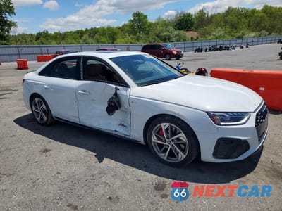 Czwarte zdjęcie samochodu z boku: 2023 AUDI A4 PREMIUM PLUS 45 VIN:WAUEAAF46PA064144 - miniatura