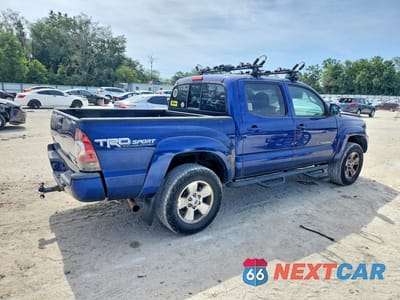 Trzecie zdjęcie samochodu z tyłu: 2014 TOYOTA TACOMA DOUBLE CAB PRERUNNER VIN:5TFJU4GN8EX059068 - miniatura