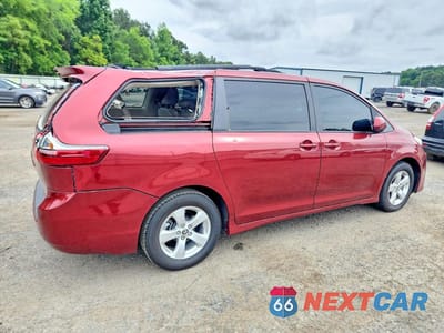 Trzecie zdjęcie samochodu z tyłu: 2020 TOYOTA SIENNA LE VIN:5TDKZ3DC9LS086219 - miniatura