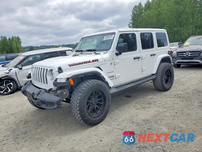 2021 JEEP WRANGLER UNLIMITED SAHARA 1C4HJXEN4MW689315 - główne zdjęcie licytacji z USA - miniatura