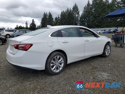 Trzecie zdjęcie samochodu z tyłu: 2020 CHEVROLET MALIBU LT VIN:1G1ZD5ST7LF116225 - miniatura