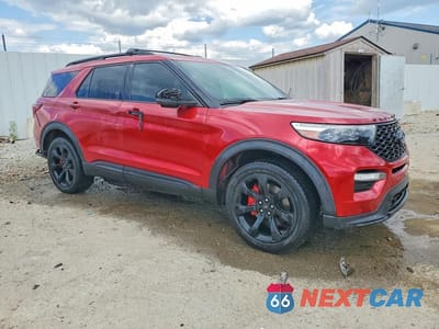 Czwarte zdjęcie samochodu z boku: 2020 FORD EXPLORER ST VIN:1FM5K8GC6LGB62432 - miniatura