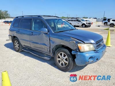 Czwarte zdjęcie samochodu z boku: 2004 TOYOTA HIGHLANDER BASE VIN:JTEGP21A640021949 - miniatura