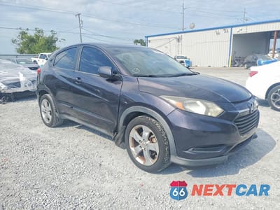 Czwarte zdjęcie samochodu z boku: 2016 HONDA HR-V LX VIN:3CZRU5H37GM722865 - miniatura