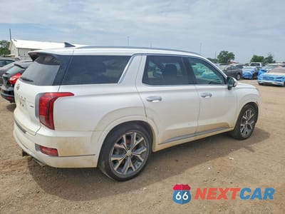 Trzecie zdjęcie samochodu z tyłu: 2021 HYUNDAI PALISADE LIMITED VIN:KM8R5DHE7MU187585 - miniatura