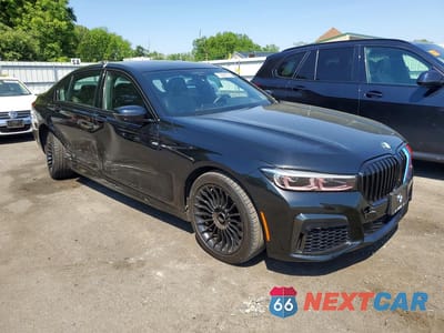 Czwarte zdjęcie samochodu z boku: 2020 BMW 745XE VIN:WBA7W4C05LCD34592 - miniatura