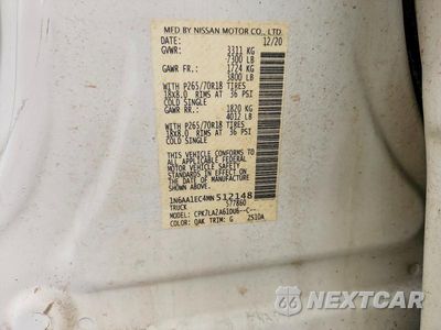 Zdjęcie 12 z 12 samochodu: 2021 NISSAN TITAN S VIN:1N6AA1EC4MN512148 - miniatura